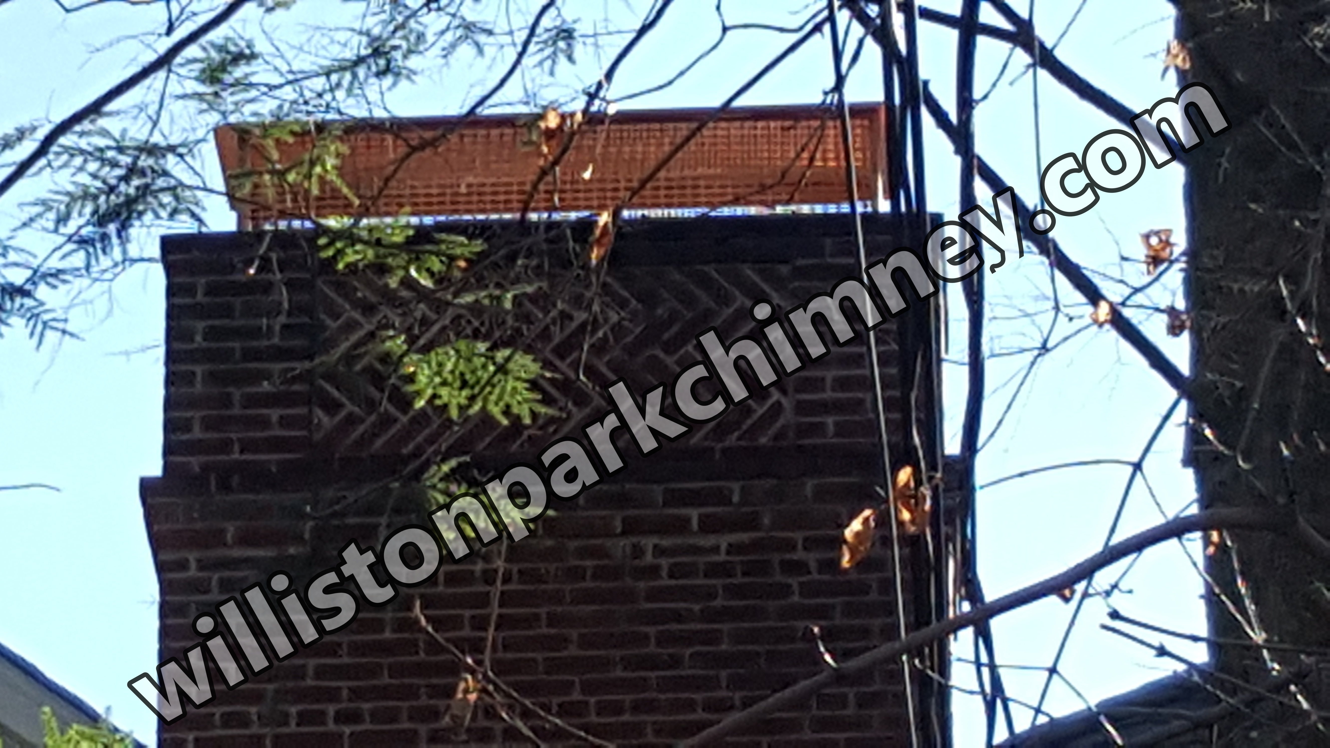 Animal-proof chimney cap protecting home in Williston Park, New York