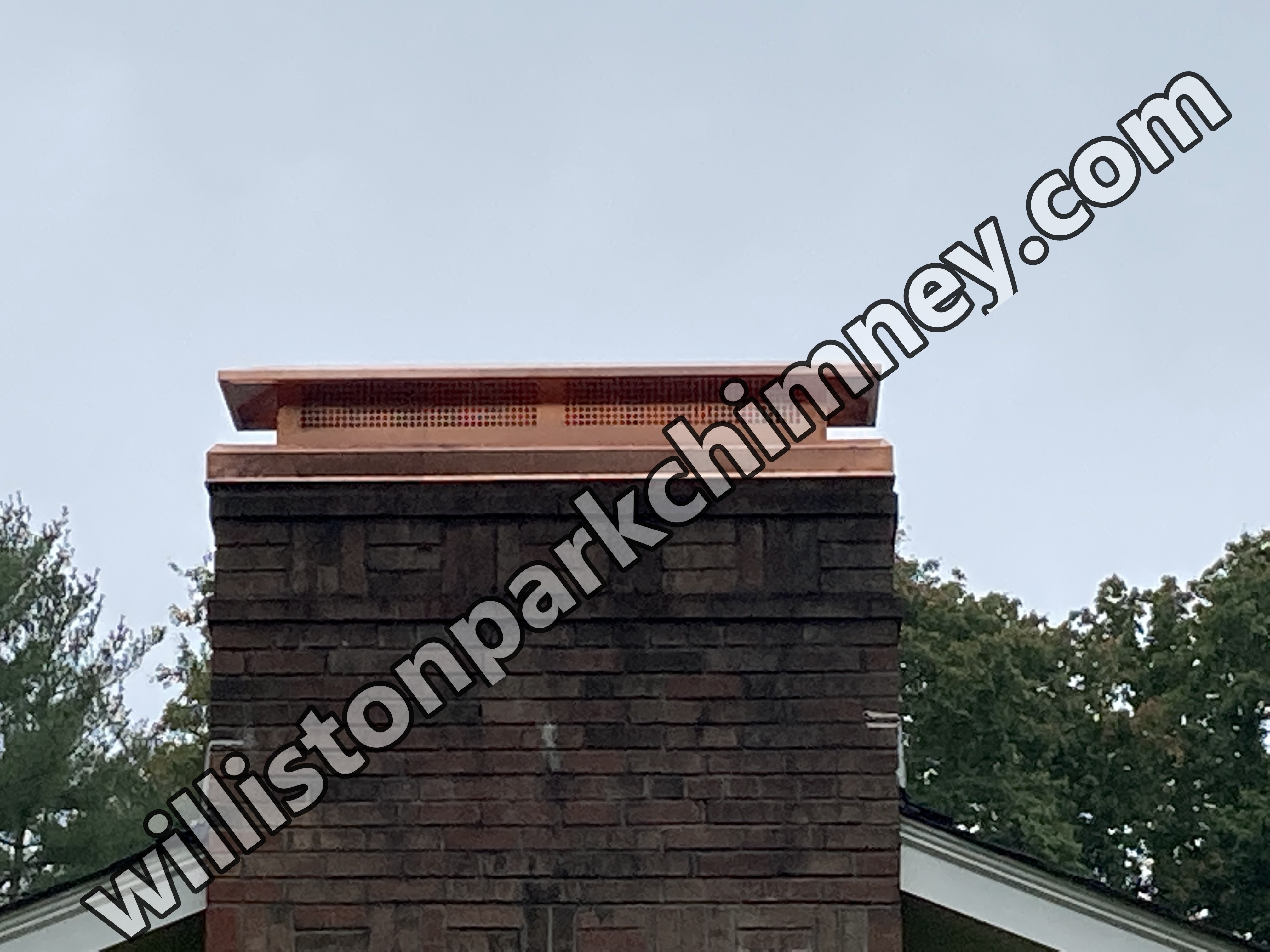 Chimney crown repair and sealing in Williston Park, NY
