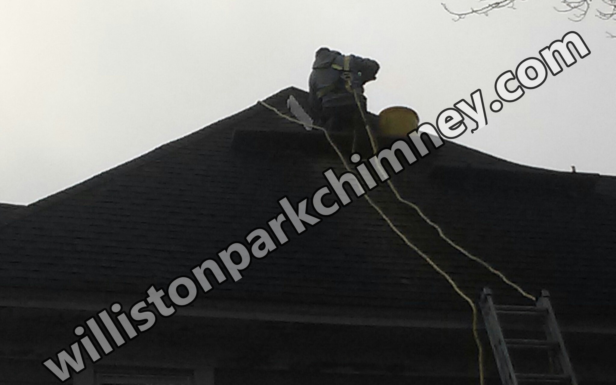 Oil chimney cleaning and soot removal in Williston Park, NY