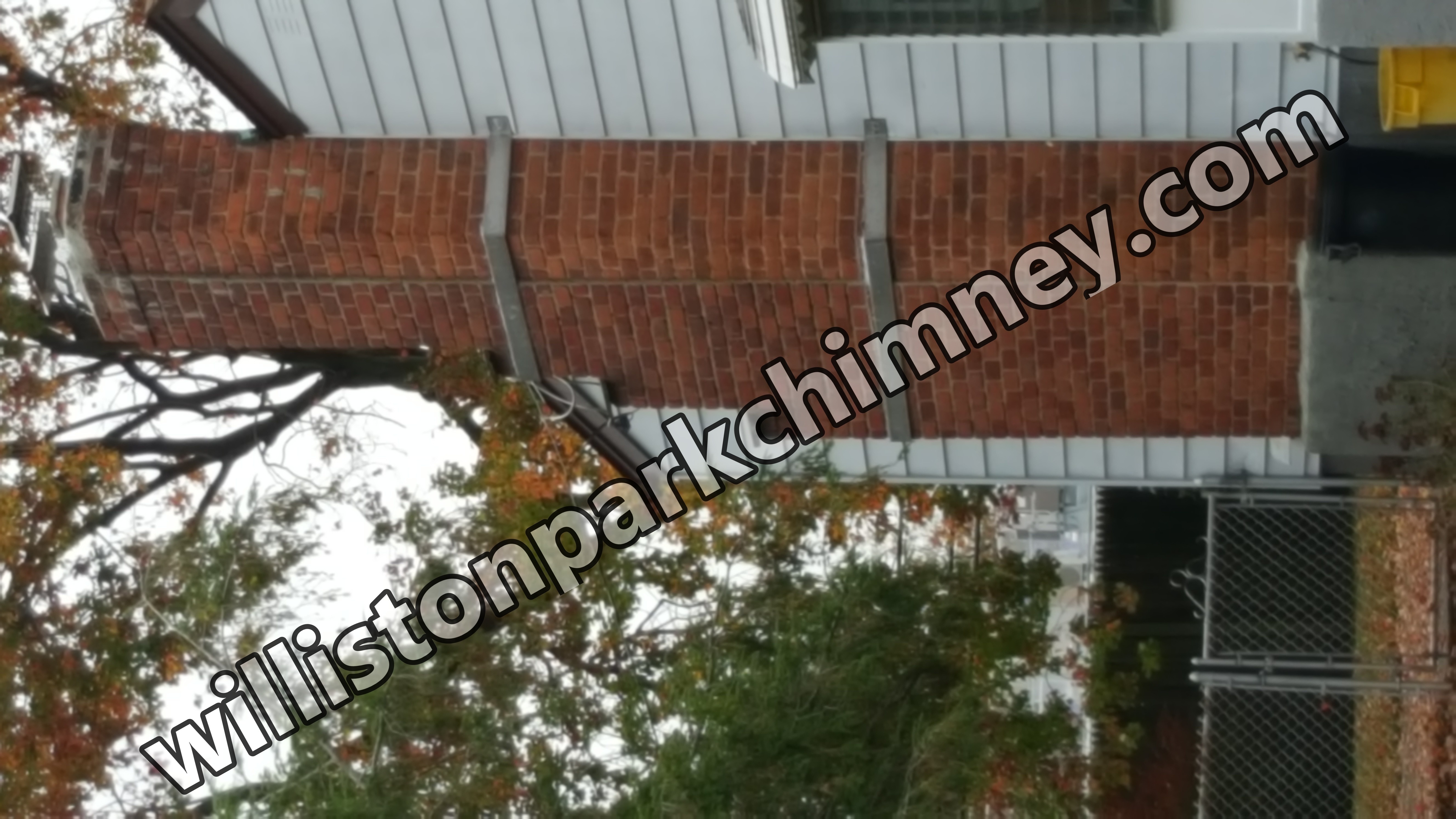 Heavy oil soot removal from chimney flue in Williston Park, New York